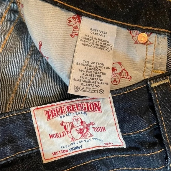 True Religion Denim - True Religion Sz 29 skinny jeans